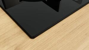 Bosch Piano Cottura 4 Fuochi a Gas Larghezza 59 cm (1 Bruciatore Wok) in Vetro colore Nero - PPH6A6I10