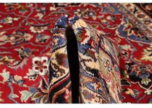 Tappeto Nadjafabad Medaglione Floreale Rosso Blu Scuro 257x346 Cm