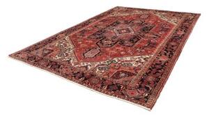 Tappeto Gorawan Stilizzato Rosso Ruggine Blu Scuro 254x350 Cm
