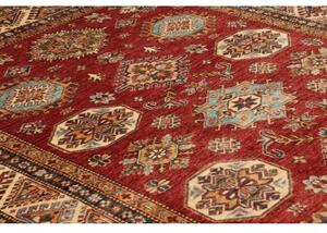 Tappeto Kazak Fine Stilizzato Rosso Ruggine Beige 172x246 Cm