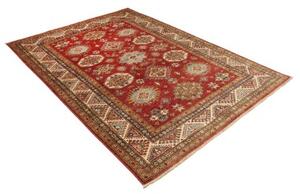 Tappeto Kazak Fine Stilizzato Rosso Ruggine Beige 172x246 Cm