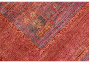 Tappeto Kairo Stilizzato Rosso Blu 146x204 Cm