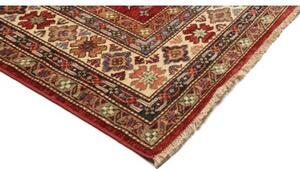 Tappeto Kazak Fine Stilizzato Rosso Beige 188x264 Cm