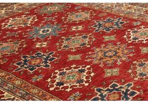 Tappeto Kazak Fine Stilizzato Rosso Beige 188x264 Cm