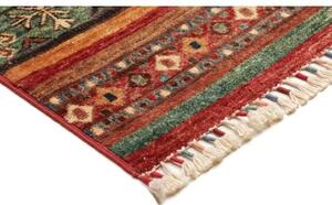 Tappeto Samarkand Geometrico Rosso Blu 178x246 Cm