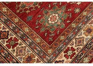 Tappeto Kazak Fine Stilizzato Rosso Beige 188x264 Cm