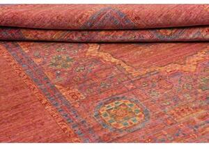 Tappeto Kairo Stilizzato Rosso Blu 146x204 Cm
