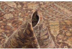 Tappeto Floralia Floreale Marrone Scuro Beige 251x335 Cm