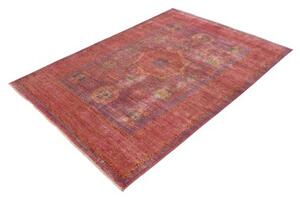 Tappeto Kairo Stilizzato Rosso Blu 146x204 Cm