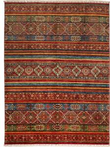 Tappeto Samarkand Geometrico Rosso Blu 178x246 Cm