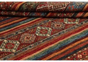 Tappeto Samarkand Geometrico Rosso Blu 178x246 Cm