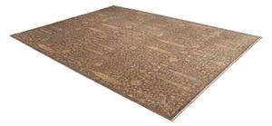 Tappeto Floralia Floreale Marrone Scuro Beige 251x335 Cm