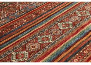 Tappeto Samarkand Geometrico Rosso Blu 178x246 Cm