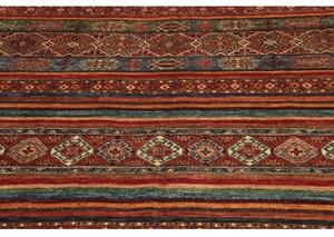 Tappeto Samarkand Geometrico Rosso Blu 178x246 Cm