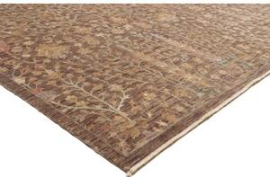 Tappeto Floralia Floreale Marrone Scuro Beige 251x335 Cm