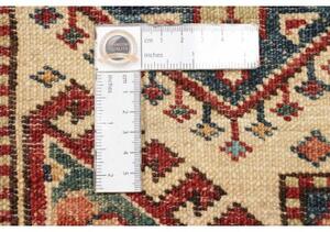 Tappeto Kazak Fine Stilizzato Rosso Beige 188x264 Cm