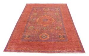 Tappeto Kairo Stilizzato Rosso Blu 146x204 Cm