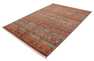 Tappeto Samarkand Geometrico Rosso Blu 178x246 Cm