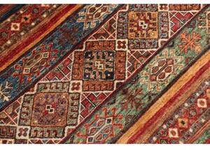 Tappeto Samarkand Geometrico Rosso Blu 178x246 Cm