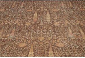 Tappeto Floralia Floreale Marrone Scuro Beige 251x335 Cm