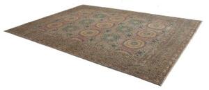 Tappeto Kairo Stilizzato Beige Blu Petrolio 271x360 Cm