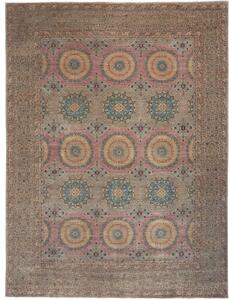 Tappeto Kairo Stilizzato Beige Blu Petrolio 271x360 Cm