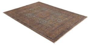 Tappeto Kairo Stilizzato Ruggine Azzurro 151x198 Cm