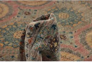 Tappeto Kairo Stilizzato Beige Blu Petrolio 271x360 Cm