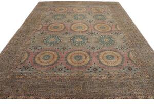 Tappeto Kairo Stilizzato Beige Blu Petrolio 271x360 Cm