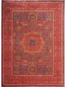 Tappeto Kairo Stilizzato Rosso Blu 170x233 Cm