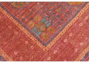 Tappeto Kairo Stilizzato Rosso Blu 170x233 Cm