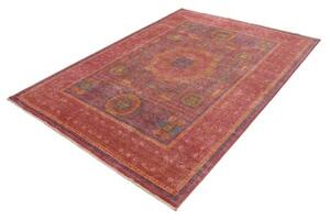 Tappeto Kairo Stilizzato Rosso Blu 170x233 Cm