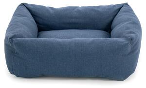 Letto per cani e gatti modello Mono, in cotone, colore: blu, dimensioni: 40 x 35 x 12 cm