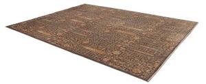Tappeto Floralia Floreale Marrone Arancione 279x366 Cm