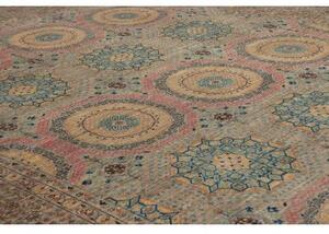 Tappeto Kairo Stilizzato Beige Blu Petrolio 271x360 Cm