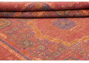 Tappeto Kairo Stilizzato Rosso Blu 170x233 Cm