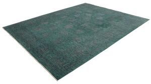 Tappeto Zigler Fine Floreale Verde Petrolio Blu Scuro 246x303 Cm