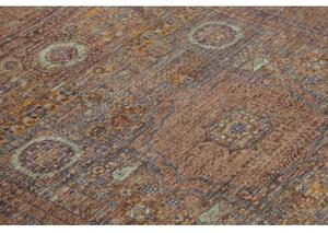 Tappeto Kairo Stilizzato Ruggine Azzurro 151x198 Cm