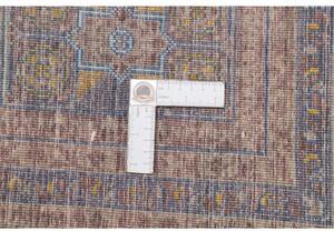 Tappeto Kairo Stilizzato Ruggine Azzurro 151x198 Cm
