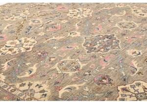 Tappeto Floralia Stilizzato Beige Grigio Taupe 247x307 Cm