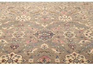 Tappeto Floralia Stilizzato Beige Grigio Taupe 247x307 Cm