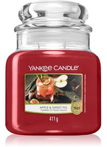 Yankee Candle Apple & Sweet Fig candela profumata 411 g