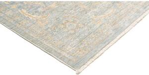 Tappeto Zigler Extra Fine Floreale Azzurro Beige 238x295 Cm