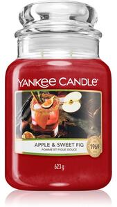 Yankee Candle Apple & Sweet Fig candela profumata 623 g