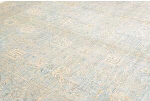 Tappeto Zigler Extra Fine Floreale Azzurro Beige 238x295 Cm