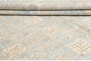 Tappeto Zigler Extra Fine Floreale Azzurro Beige 238x295 Cm