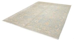 Tappeto Zigler Extra Fine Floreale Azzurro Beige 238x295 Cm