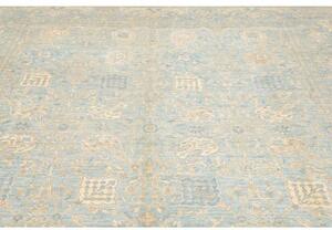 Tappeto Zigler Extra Fine Floreale Azzurro Beige 238x295 Cm
