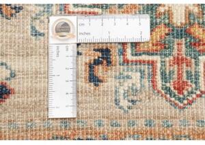 Tappeto Kazak Fine Stilizzato Beige Blu Corsia 83x257 Cm