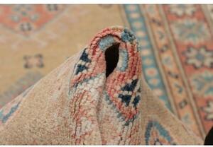 Tappeto Kazak Geometrico Beige Rosa Corsia 85x294 Cm